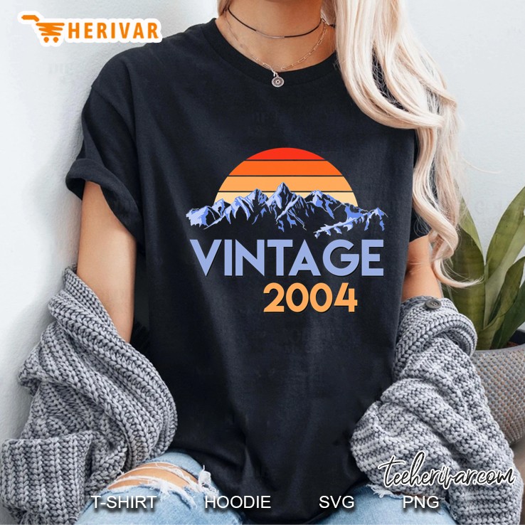 2004 Vintage Shirt 16Th Birthday Gift 16 Years Old Retro Ladies Tee