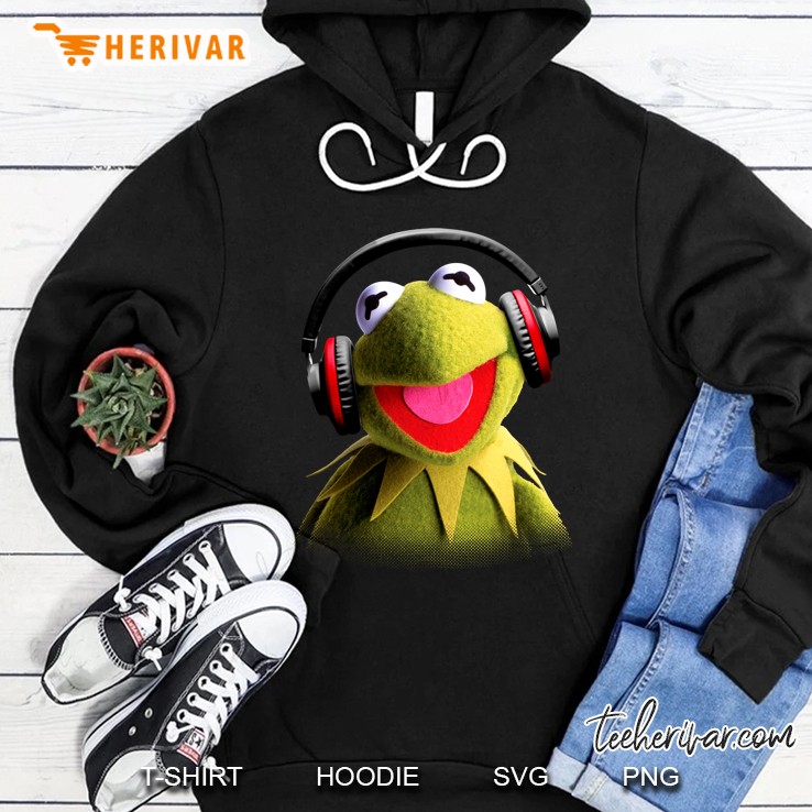 Muppet Babies Kermit Headphones Pullover Hoodie