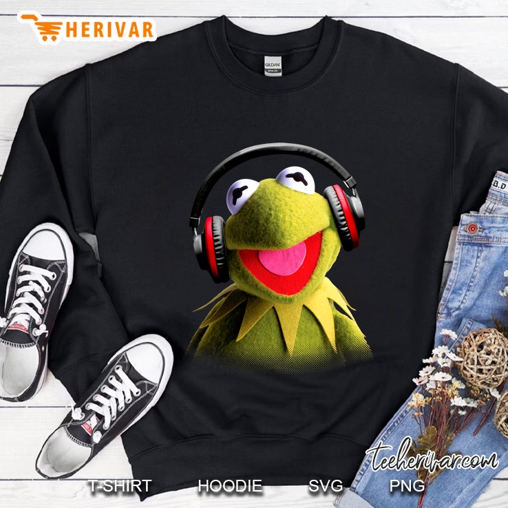 Muppet Babies Kermit Headphones Pullover Sweatshirt