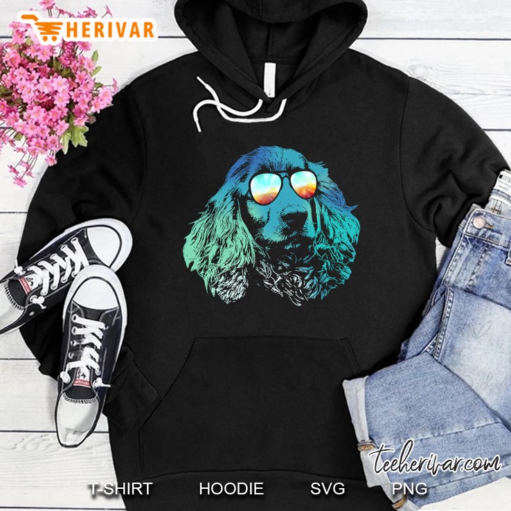 Neon Dog English Cocker Spaniel! Hoodie