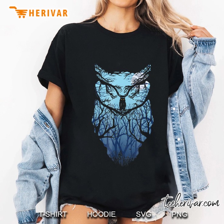 Shirt.Woot Rising Owl Ladies Tee