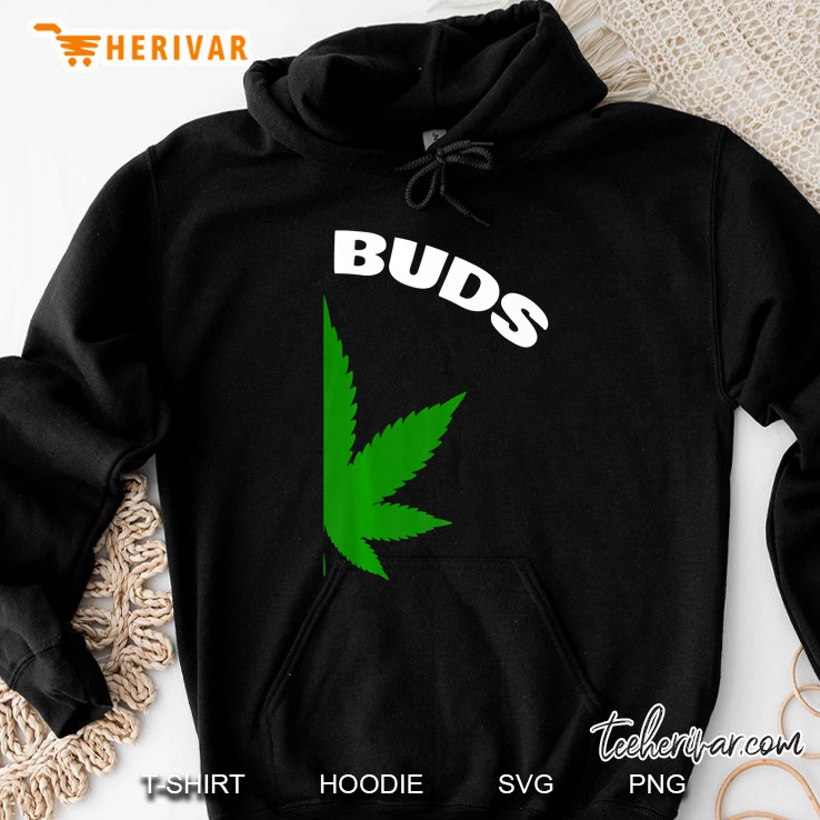 Best Buds Matching Weed Shirt Funny 420 Pot Leaf Group Hoodie