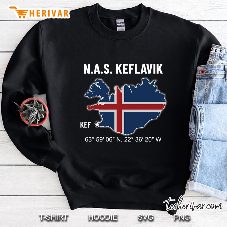 Nas Keflavik Iceland Pullover Sweatshirt