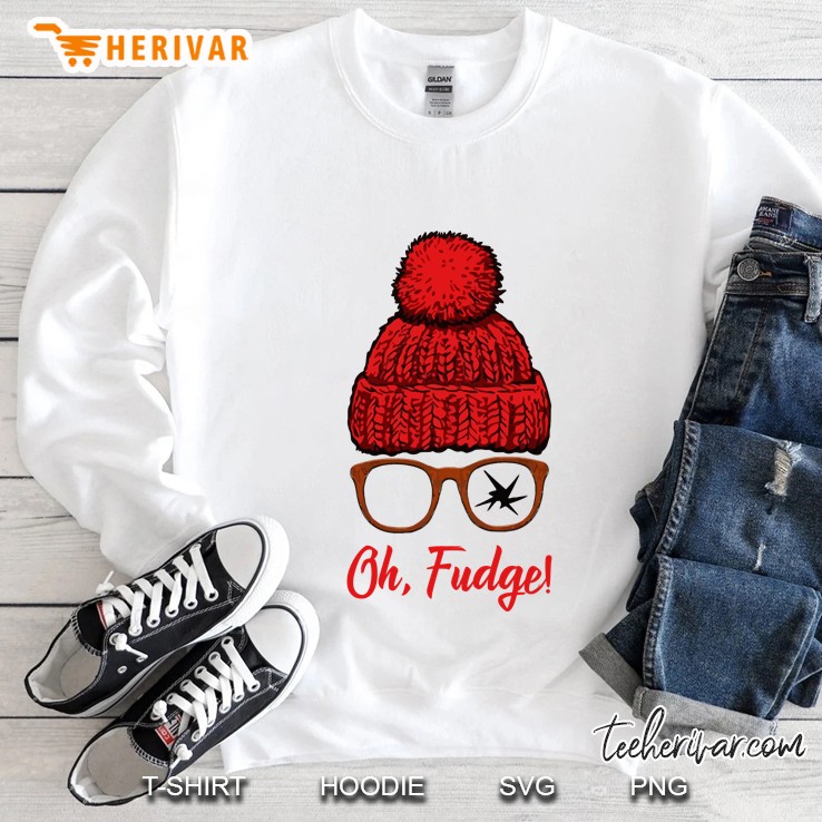 Oh Fudge Funny Christmas Candies Geek Nerd Women Ls Shirt Sweatshirt