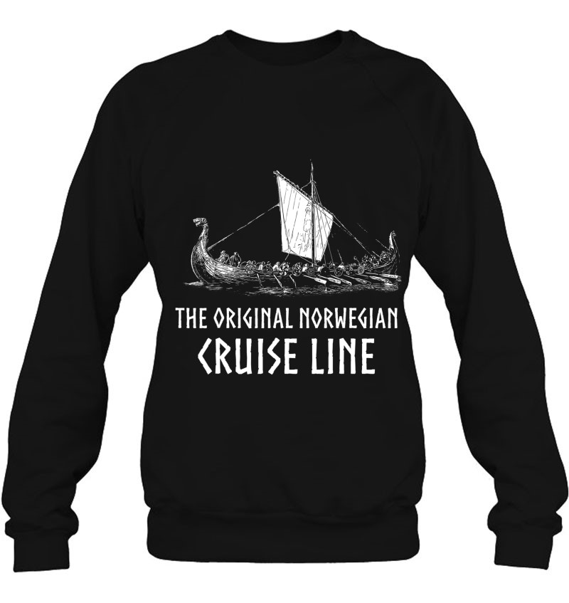 Viking Ship Cruise Line - Odin And Valhalla Sweatshirt