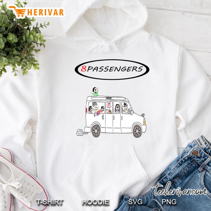 8 Passengers Hoodie
