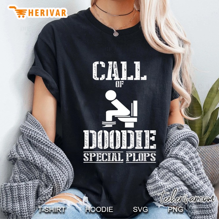 Call Of Doodie Special Plops Duty Ladies Tee