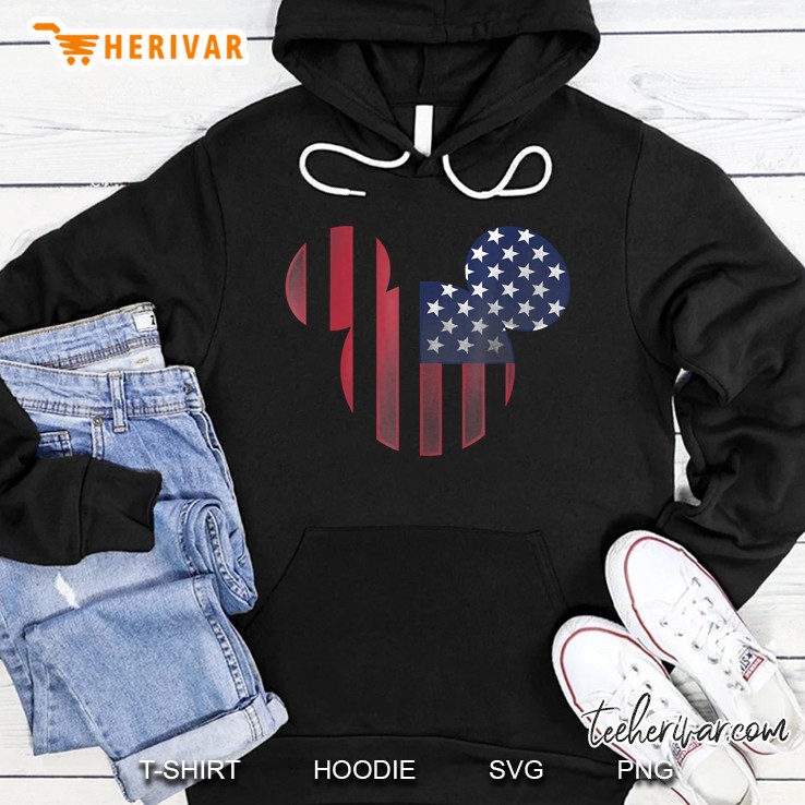 Mickey Mouse American Ears Shape Hoodie