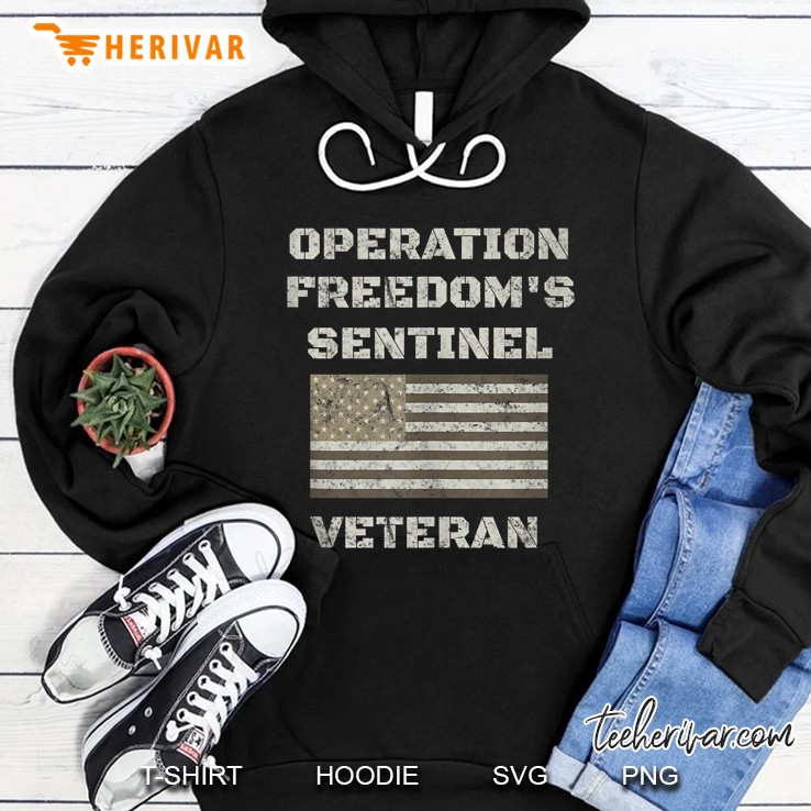 Operation Freedom Sentinel Shirt Afghanistan Veteran Shirt Tank Top Hoodie