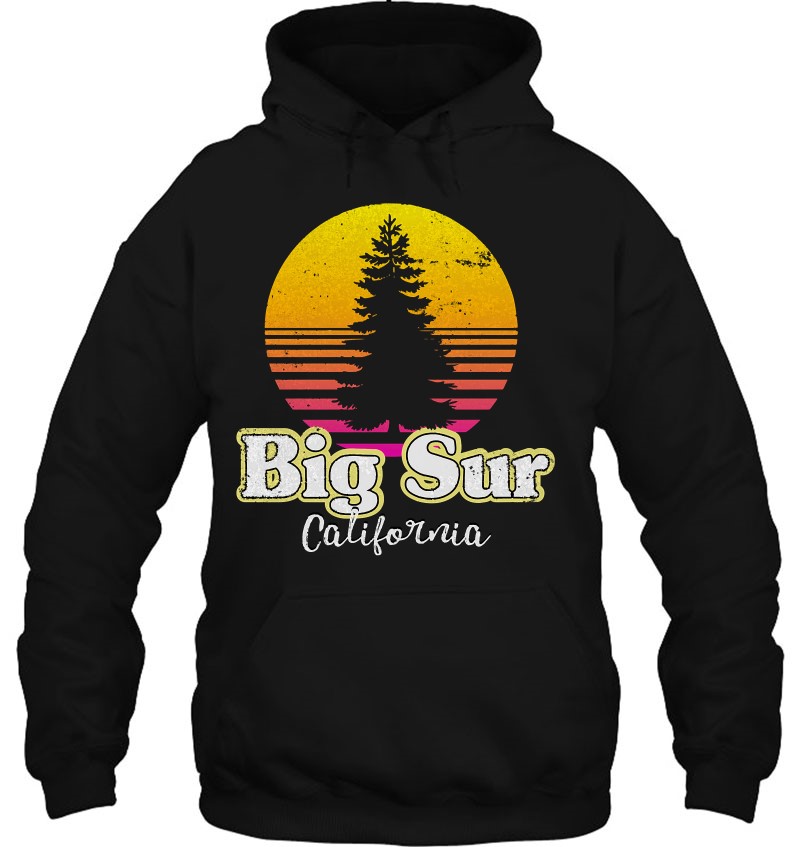 Retro Style California Big Sur T-Shirts, Hoodies, SVG & PNG | TeeHerivar