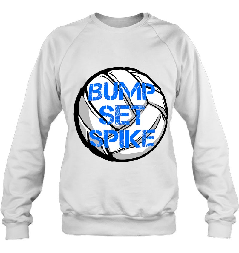 Bump Set Spike Volleyball Sports Graphic