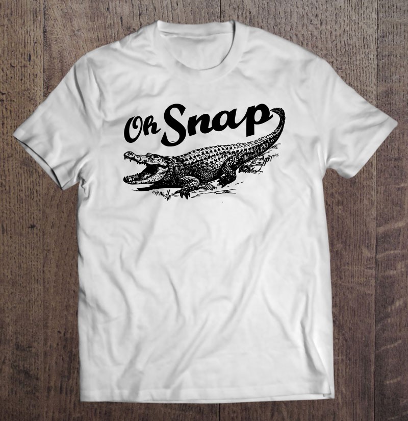 oh snap alligator shirt