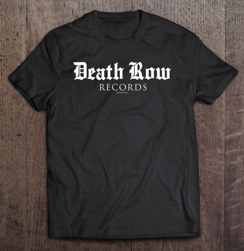 Death Row Records Blackletter Font Logo T-Shirts, Hoodies, SVG & PNG ...