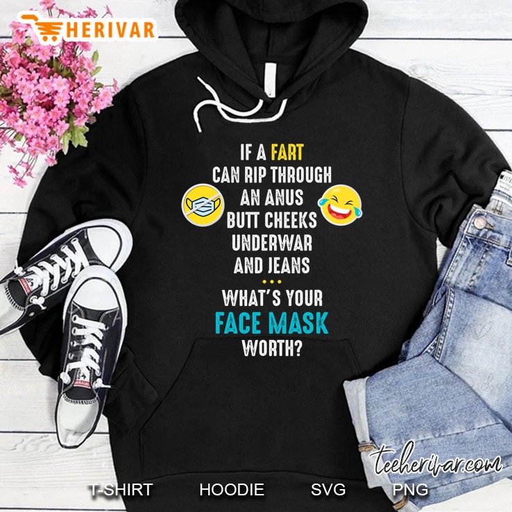 Funny Anti Mask Fart Meme - Fresh Air Breather Hoodie
