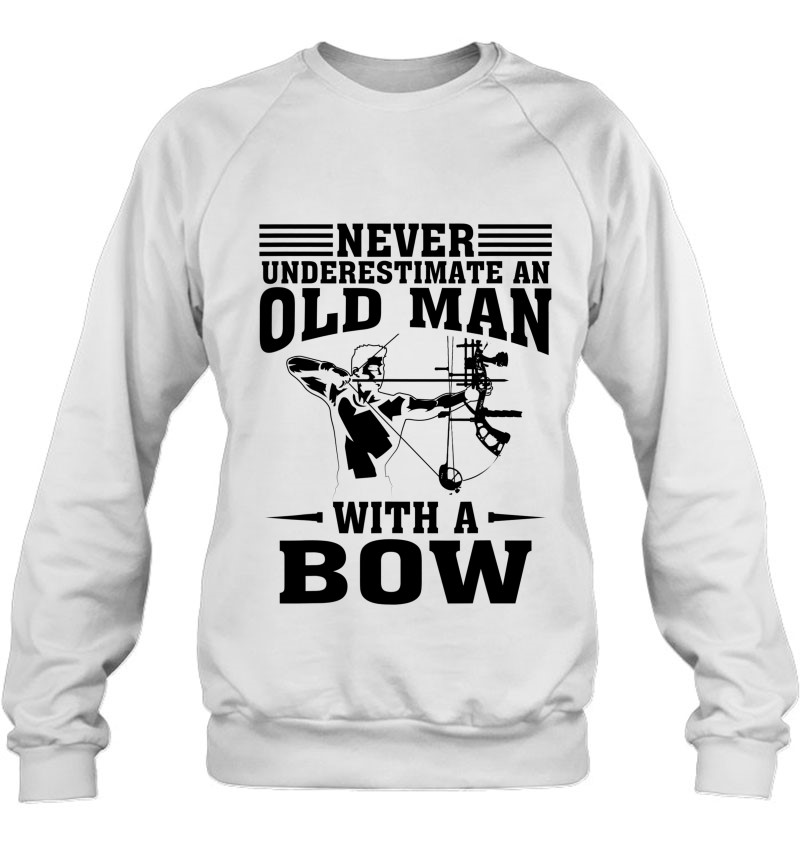 Funny Archery Gift For Deer Bow Hunter Men Grandpa Hunting T-Shirts ...