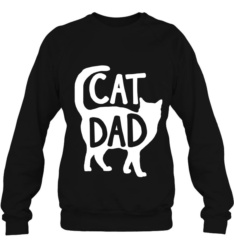 Cat Dad t Shirt Best Cat Dad Christmas Gift T-Shirt Daddy Papa Men Kitty Fathers Day Cat Dad Gift