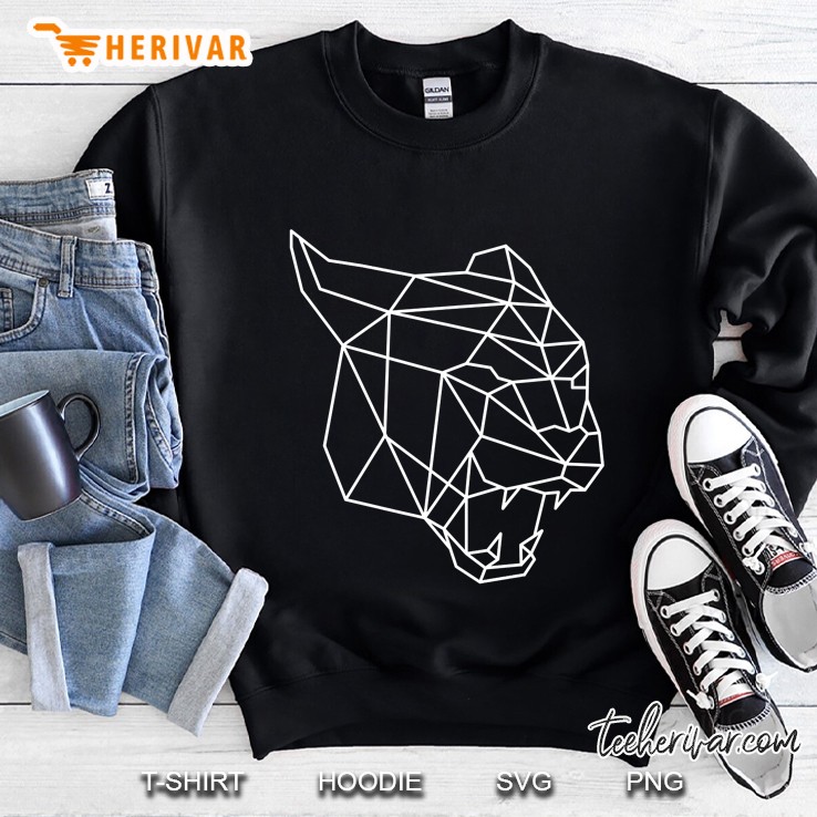 Cool Geometric Cougar Fans For Cougar Lovers Sweatshirt