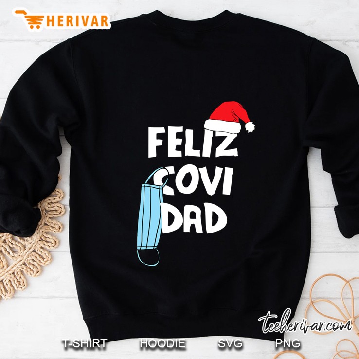 Feliz Covidad Feliz Navidad Virus Face Mask Cute Christmas Sweatshirt