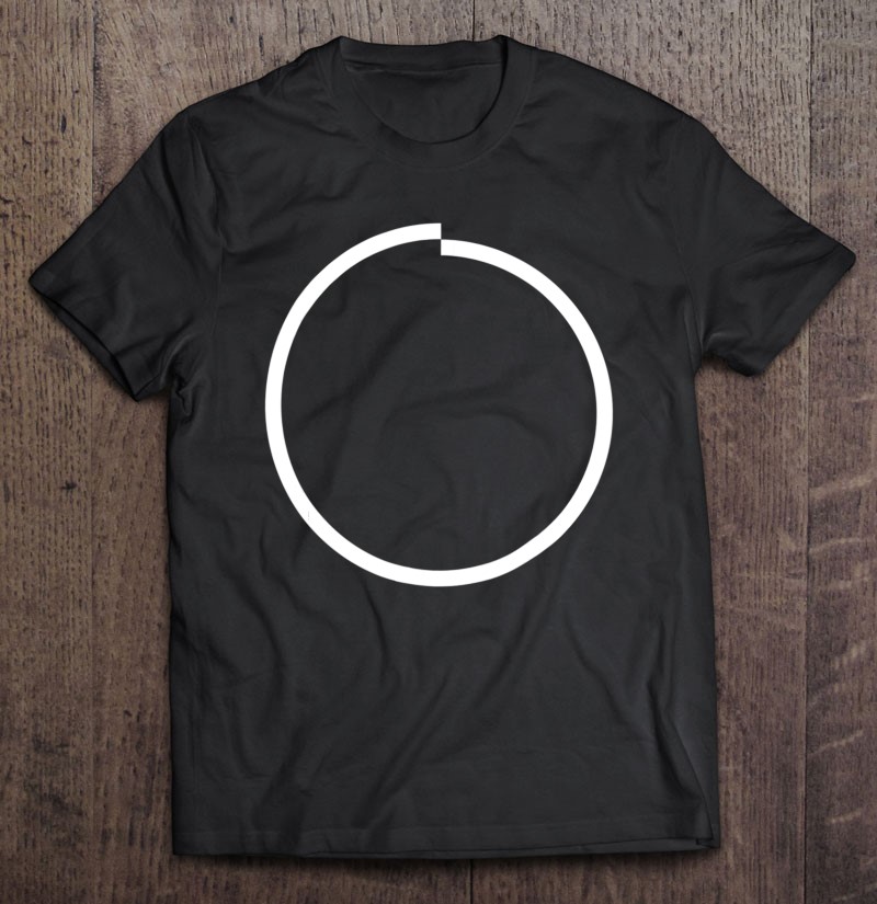 Incomplete Circle Cringe Meme Shirt Annoying Eyesore Ocd Shirt