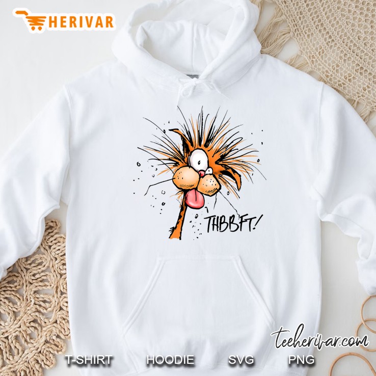 Bloom County Bill The Cat Thbbft! Funny Cartoon Tee Gift Hoodie