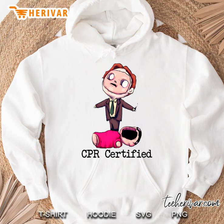 Dwight The Office CPR Certified Hoodie