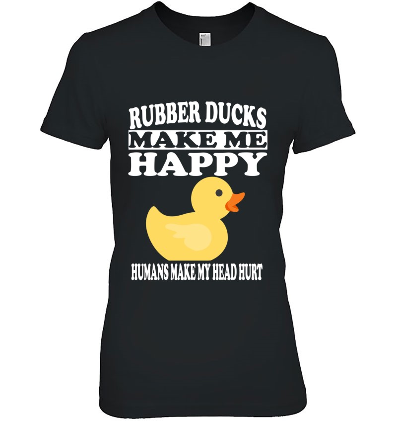 Little Voices Get More Ducks Funny Rubber Duck Design by Noirty Designs