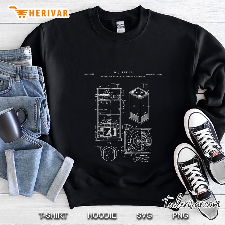 Leslie Speaker Patent - Music Sweatshirt