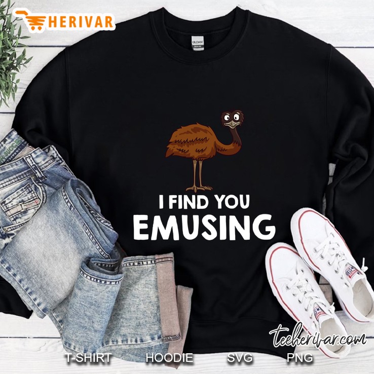 Emus Costume Gift Australia Ostrich Bird Sweatshirt