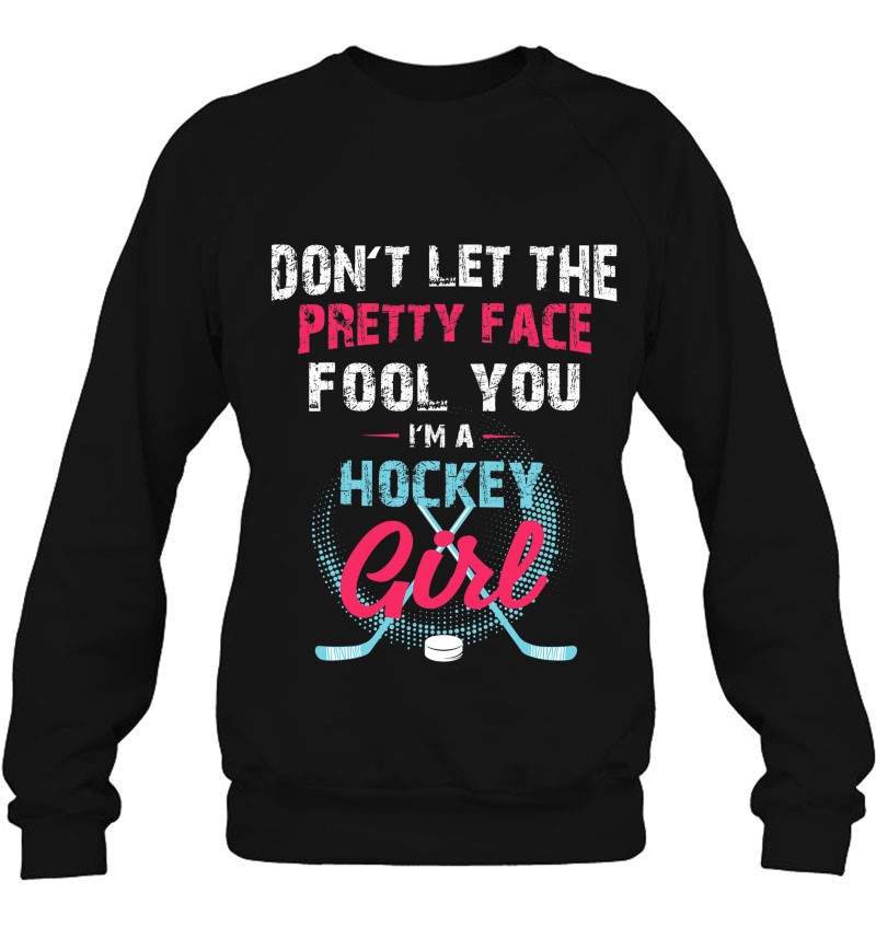Funny Girl Ice Hockey Shirt, I'm A Hockey Girl T Shirts, Hoodies,  Sweatshirts & Merch