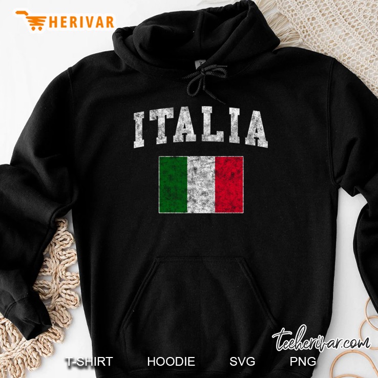 Italia Italian Flag Italy Gift Love Souvenir Hoodie