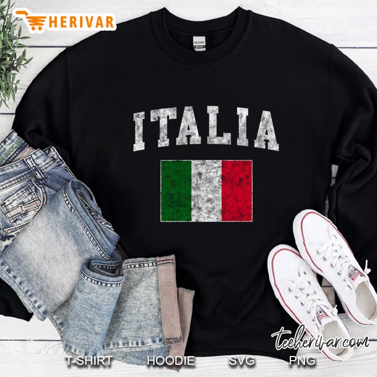 Italia Italian Flag Italy Gift Love Souvenir Sweatshirt
