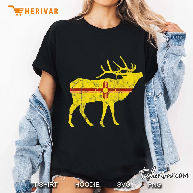 New Mexico Elk Hunting Ladies Tee