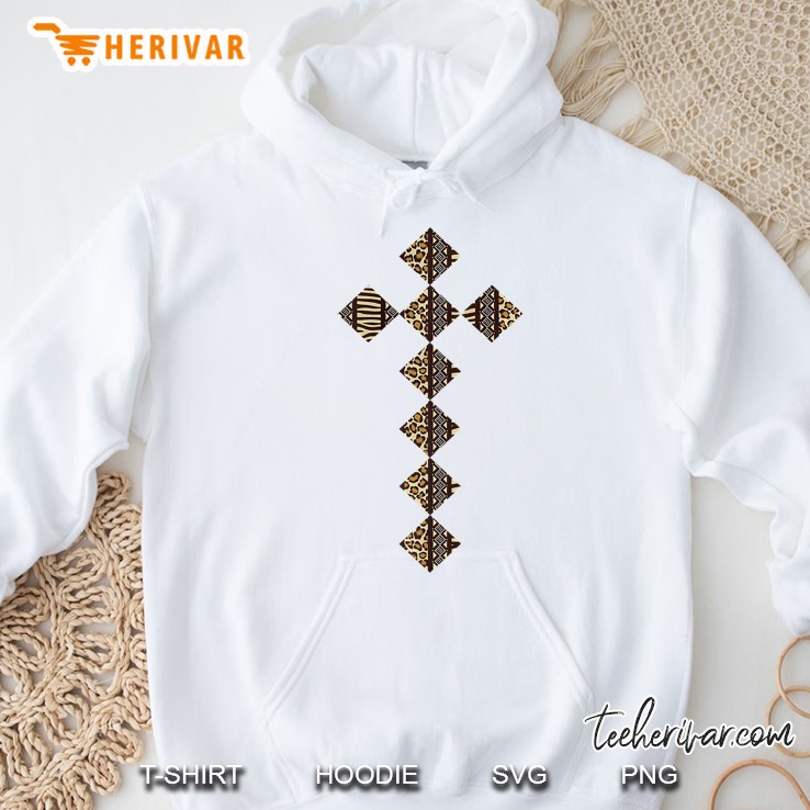 Ethiopian Cross Pattern Art Traditional Ethiopian Cross Premium Hoodie