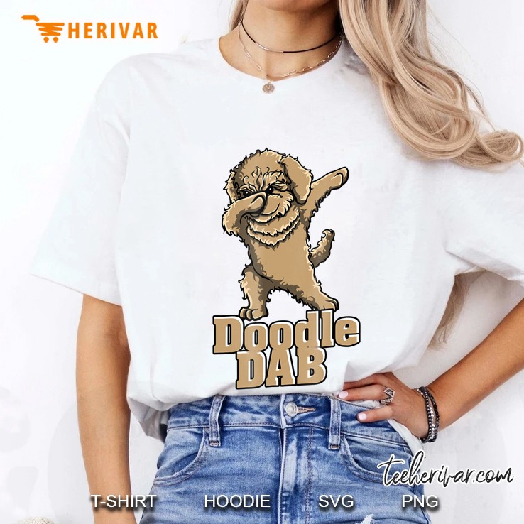 Funny Golden Doodle Dabbing Shirt Golden Doodle Gift Ladies Tee