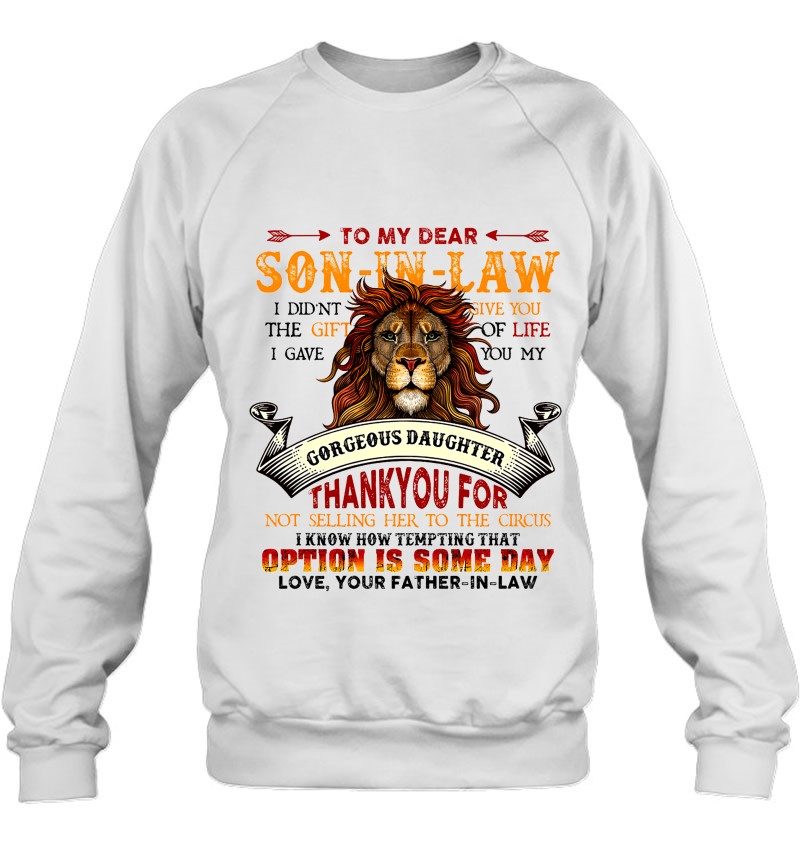 to My Dear Son in Law T-Shirt