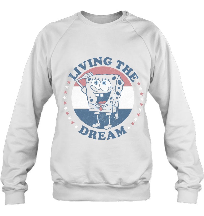 Spongebob Squarepants Living The Dream T-Shirts, Hoodies, SVG & PNG ...