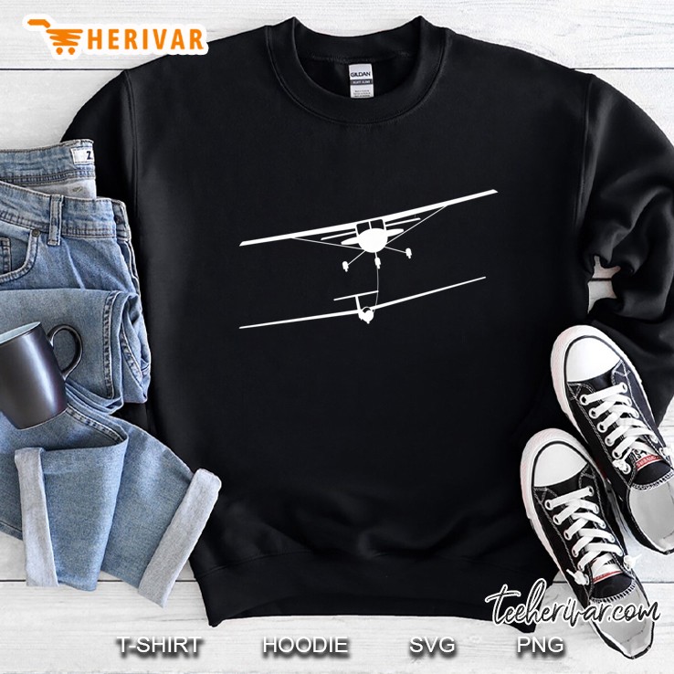 Glider Being Towed - Pilot Soaring Gift Premium Sweatshirt