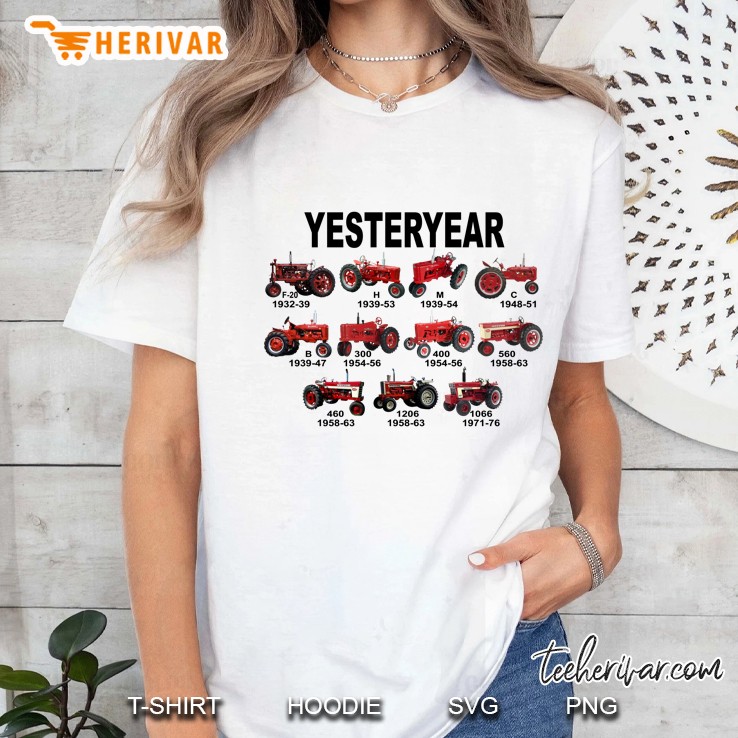 Yesteryear Farmall Twin Engine Tractor Ladies Tee