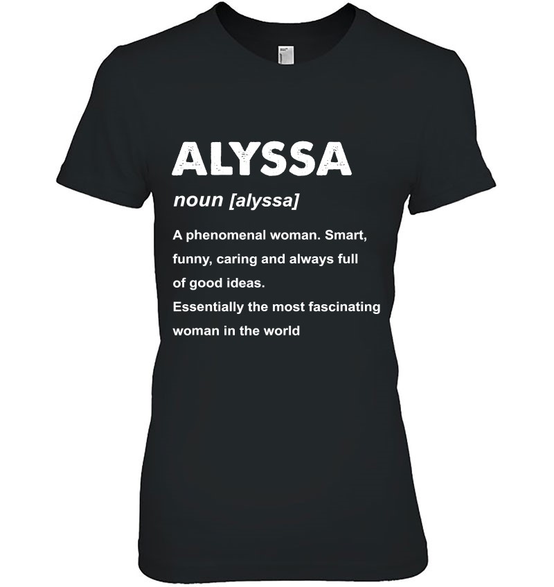 Alyssa Name Gift Mugs