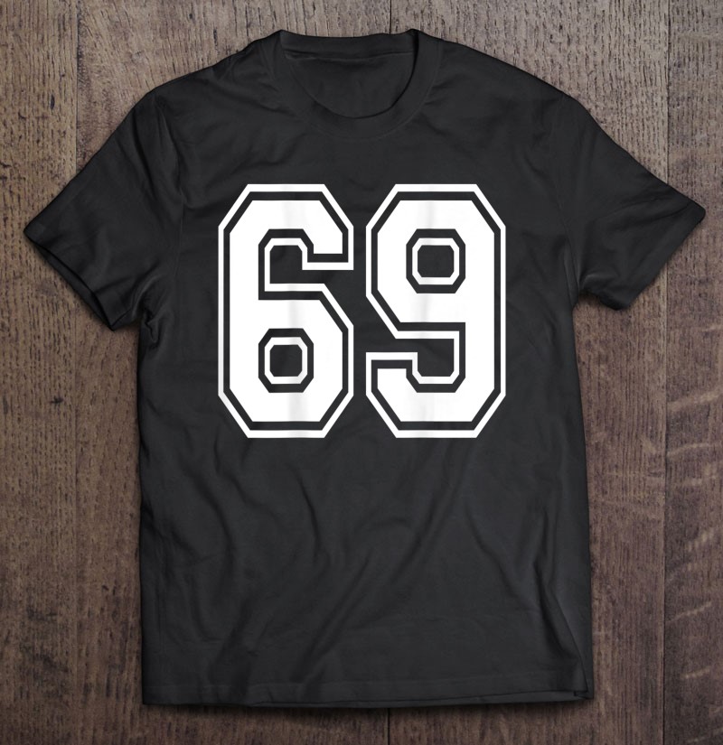 number 69 jersey