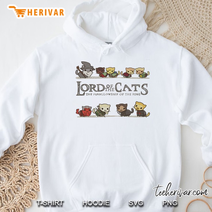 Cat - Lord Of The Cats Tshirt - Funny Kitten Tshirt Hoodie
