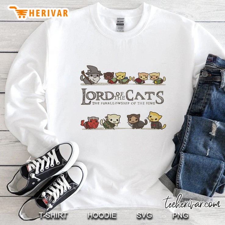 Cat - Lord Of The Cats Tshirt - Funny Kitten Tshirt Sweatshirt
