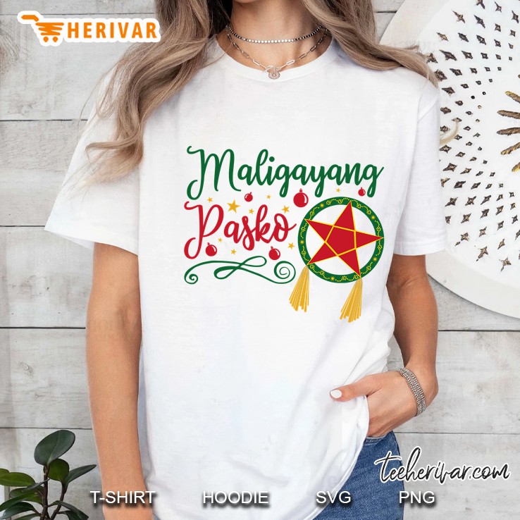Filipino Christmas - Maligayang Pasko Ladies Tee