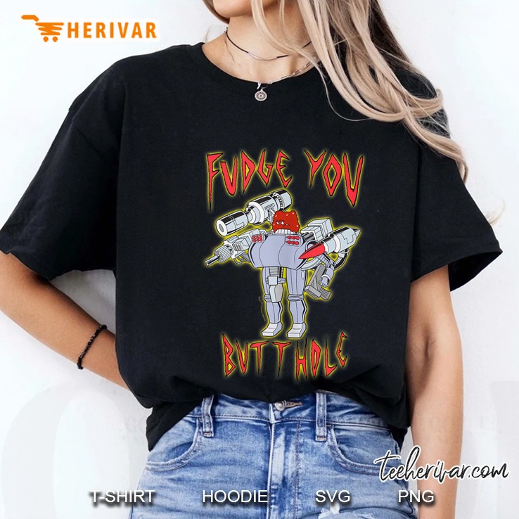 Aqua Teen Hunger Force Fudge You Butthole Ladies Tee