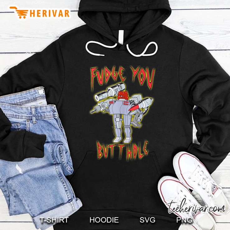Aqua Teen Hunger Force Fudge You Butthole Hoodie