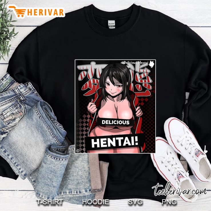 Hentai Lewd Sexy Anime And Manga Face Clothing For Geeks Sweatshirt
