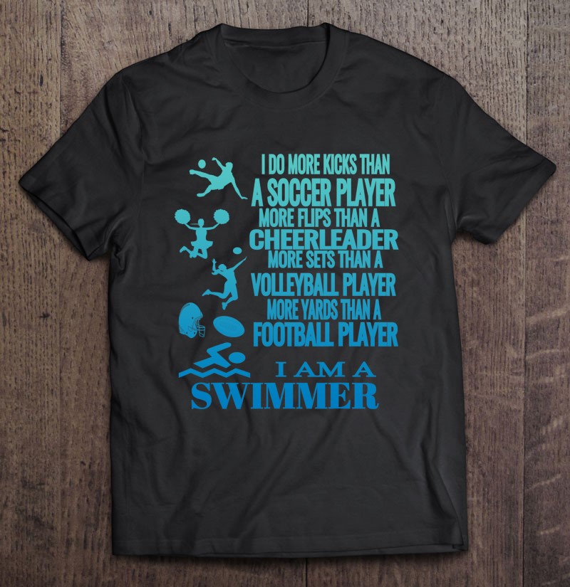 I Am A Swimmer Funny Swim Swimming Cool Practice