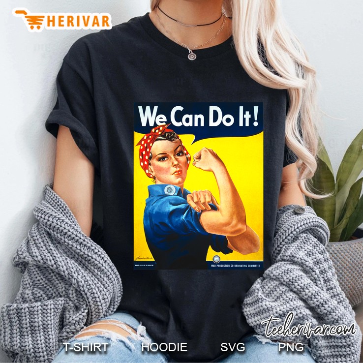 We Can Do It! World War Ii Propaganda Poster Ladies Tee