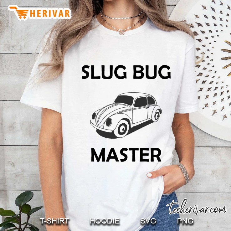 Slug Bug Master Funny Beetle Punch Buggy Game Champion Shirt Ladies Tee