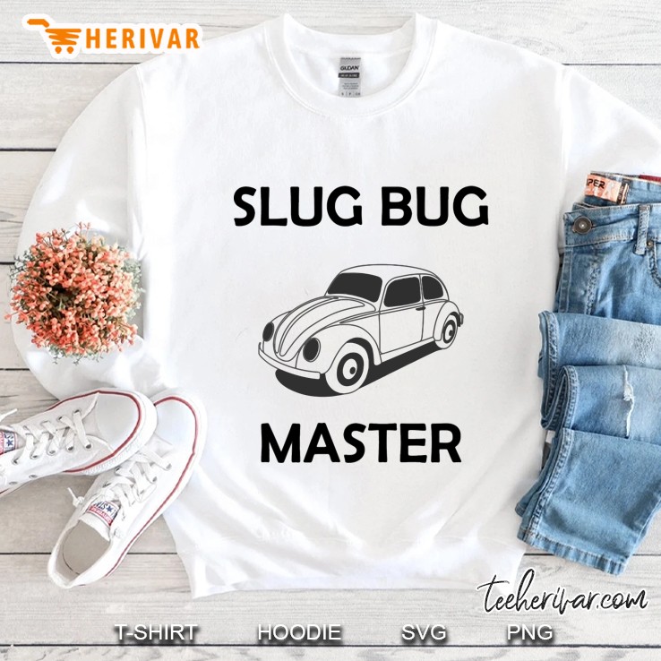Slug Bug Master Funny Beetle Punch Buggy Game Champion Shirt Sweatshirt
